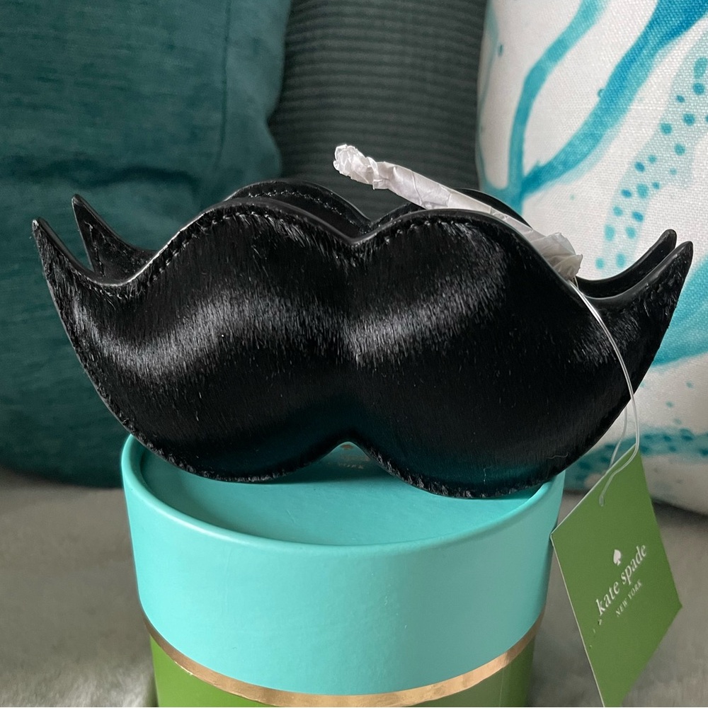 Kate Spade Novelty Make Magic Mustache Coin Purse